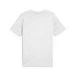 Puma graphics sneaker tee in white - Back View