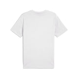 Puma graphics sneaker tee in white - Back View