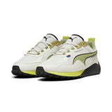 Puma BMW M motorsport SPEEDFUSION 2.0 sneakers in vapor gray and calming green - Front View