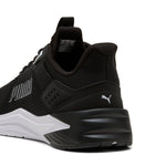 Puma ftr wave running shoes in black - Back View