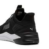 Puma ftr wave running shoes in black - Back View