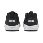 Puma comet 2 alt youth trainers in black - Back View