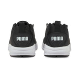 Puma comet 2 alt youth trainers in black - Back View
