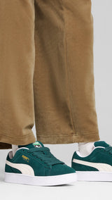 PUMA Suede XL sneakers in alpine snow - dark myrtle