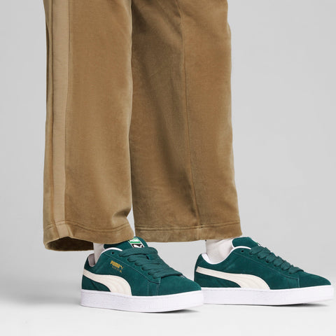 PUMA Suede XL sneakers in dark myrtle