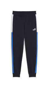 PUMA ESSENTIALS block sweatpants - new navy