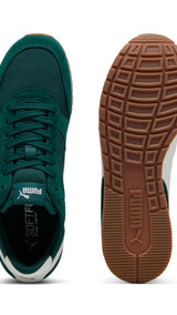 Puma st miler sneakers in white and gum - Side View 02