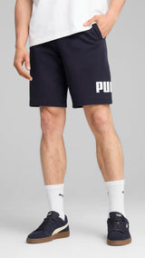 Puma essentials big no. 1 logo 10" shorts in new navy - Model Shot 01