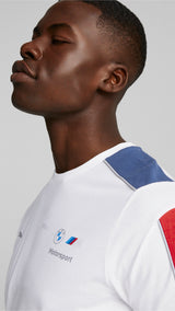 Puma bmw m motorsport mt7 tee men in white - Model Shot 03