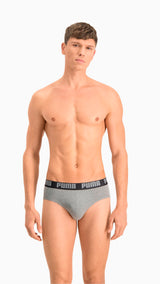Puma basic briefs 2 pack in 19 - Model Shot 01