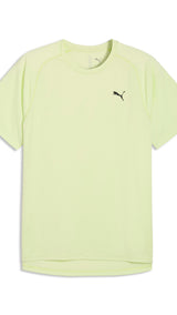 PUMA PWRTRAIN training tee men in apple spritz — front view