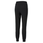 Puma iconic t7 women's track pants in black - Back View
