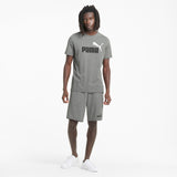 Puma essentials shorts men in black - Model Shot 03