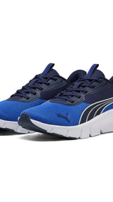 Puma FlexFocus lite modern running shoes in vivid blue and navy - Front View
