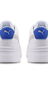 Puma mayze stack sneakers in white - Back View