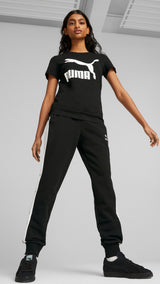 Puma iconic T7 track pants in black - Model Shot 02