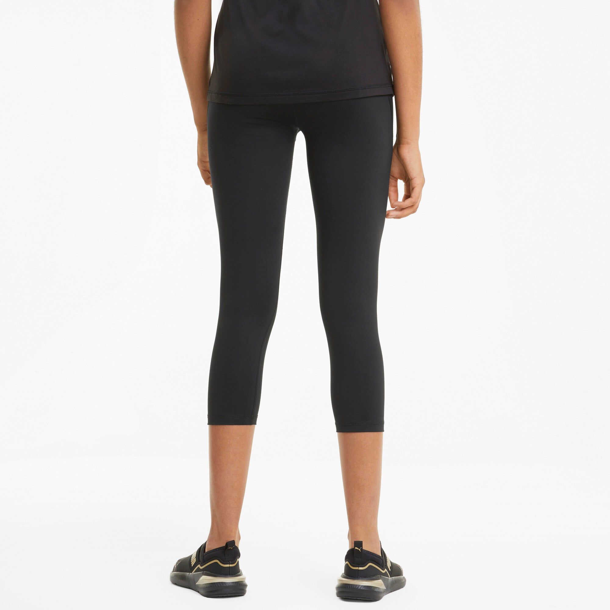 Puma training favourite forever 3/4 leggings in black - Model Shot 02