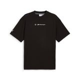 Puma BMW M motorsport lifestyle car graphic tee in black - Front View