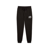 Puma class sweatpants in black - Front View
