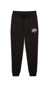 Puma class sweatpants in black - Front View
