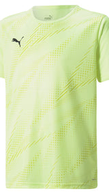 Puma football individualrise graphic tee in yellow - Front View