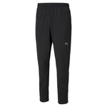 Puma favourite tapered men's running pants in black - Front View