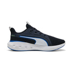 Puma SOFTRIDE carson knit running shoes in carson knit new navy and vivid blue - Side View 03