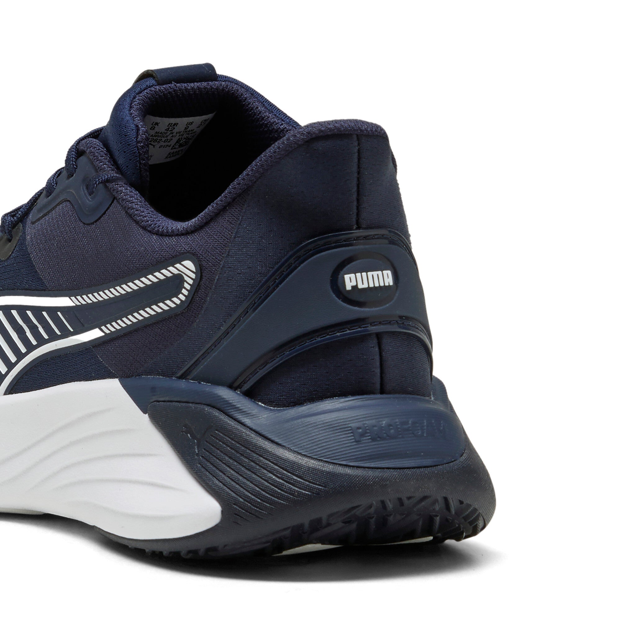 Puma PWR hybrid training shoes in navy - Back View