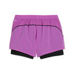 Puma VELOCITY 2in1 3" running shorts in wild berry - Back View