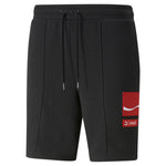 Puma x coca-cola shorts men in black - Front View