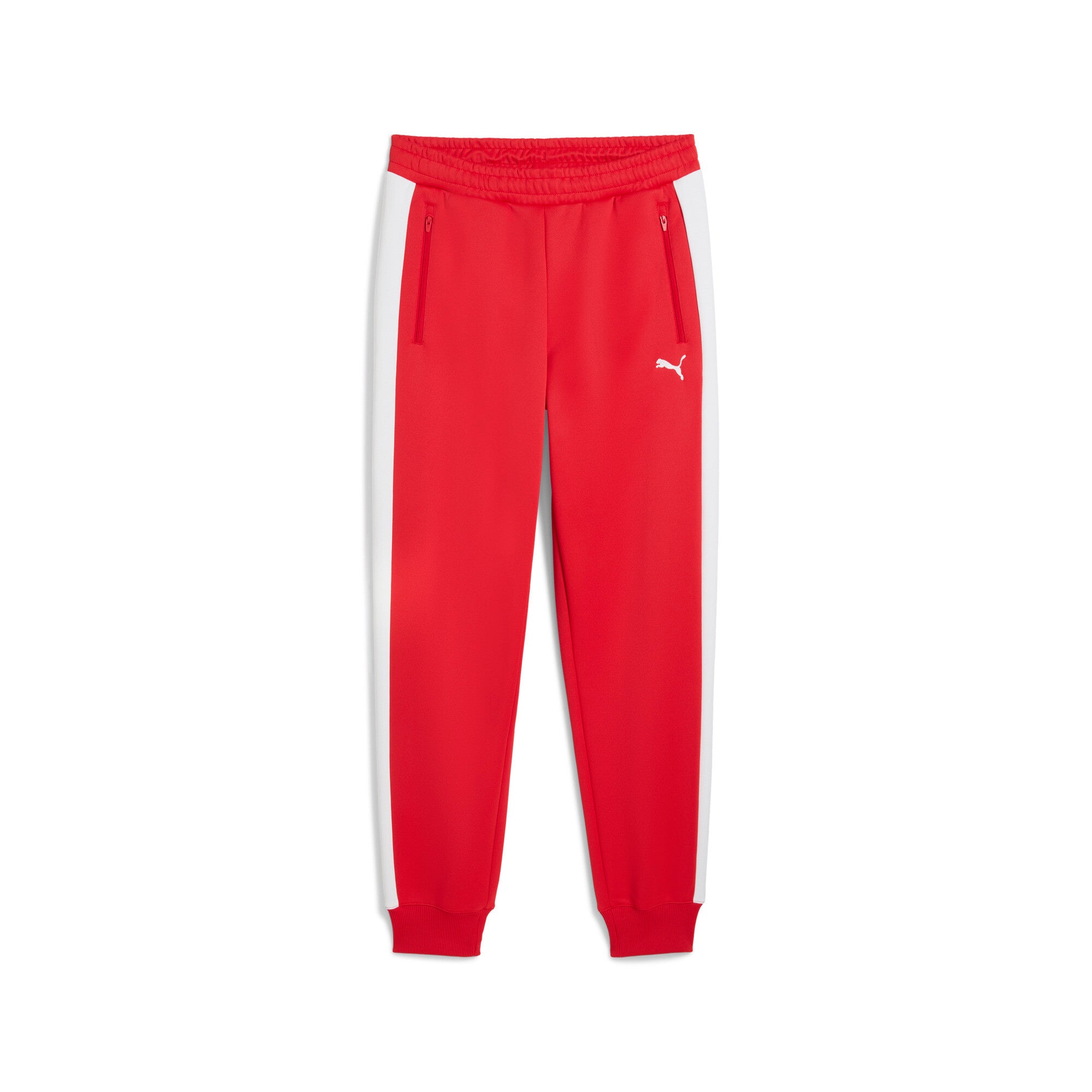 Puma T7 always on track pants in for all time red - Front View
