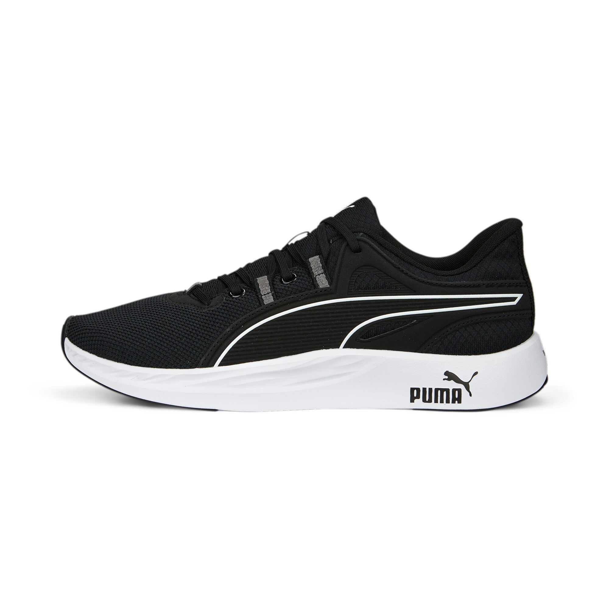 Puma better foam legacy running shoes in black - Side View 01
