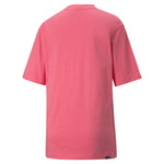 Puma brand love relaxed tee in white - Back View