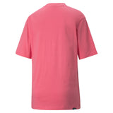 Puma brand love relaxed tee in white - Back View