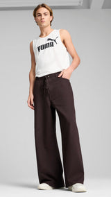 PUMA ESSENTIALS no. 1 logo tank - white