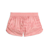 PUMA league 3" training shorts women in rosy outlook — back view