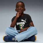 PUMA Super puma graphic tee - black