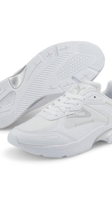 Puma fs runner metallic sneakers in black - Front View