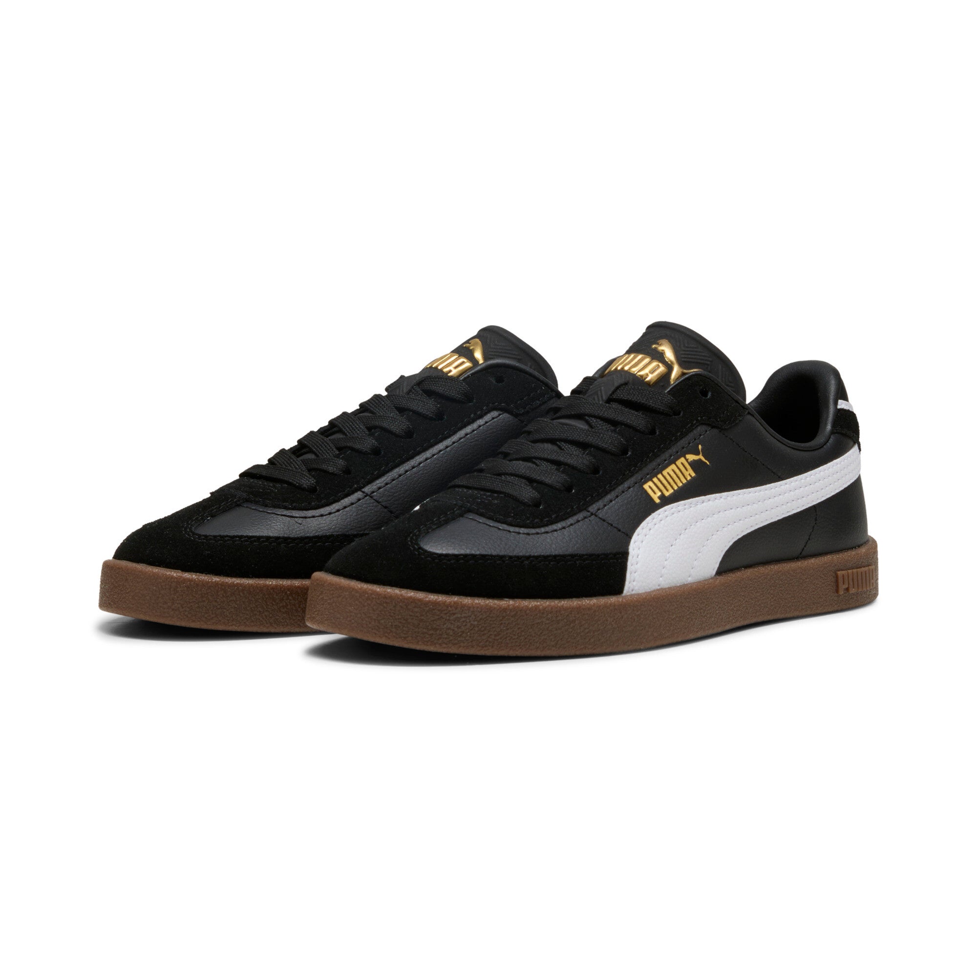 Puma club ii era sneakers in black - Front View