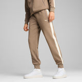 Puma T7 always on track pants in totally taupe - Model Shot 01