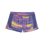 Puma VELOCITY all-over print 3" shorts in wild berry - Front View