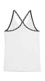 Puma strong tank top in white - Back View