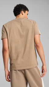 Puma T7 tee in totally taupe - Model Shot 02