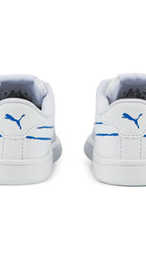 Puma smash v2 home school sneakers babies in white - Back View