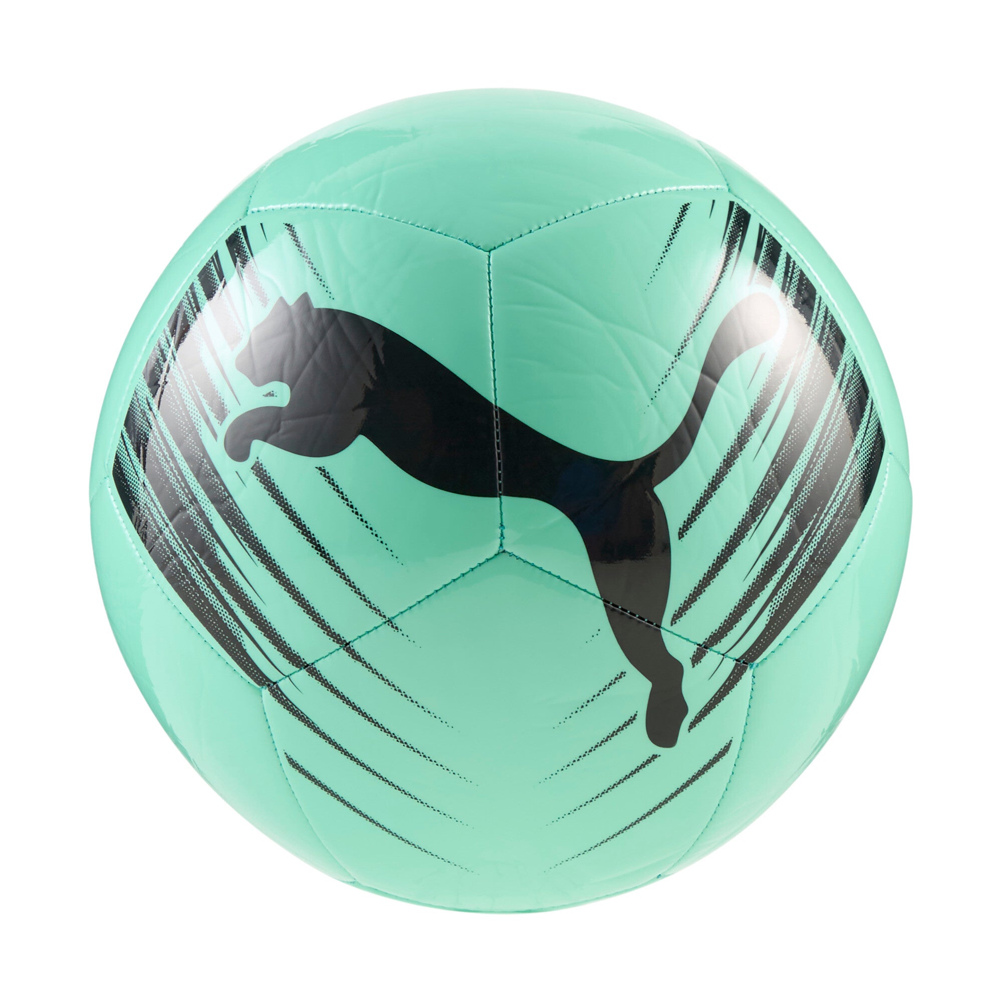 PUMA ATTACANTO graphic football in green and black