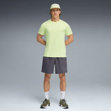 PUMA train all day essentials texture tee men in apple spritz — model shot 3