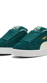 PUMA Suede XL sneakers in alpine snow - dark myrtle