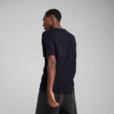 PUMA GRAPHICS sneaker tee - new navy