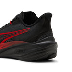 Puma darter Pro fade running shoes in black and for all time red - Back View