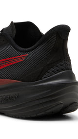 Puma darter Pro fade running shoes in black and for all time red - Back View